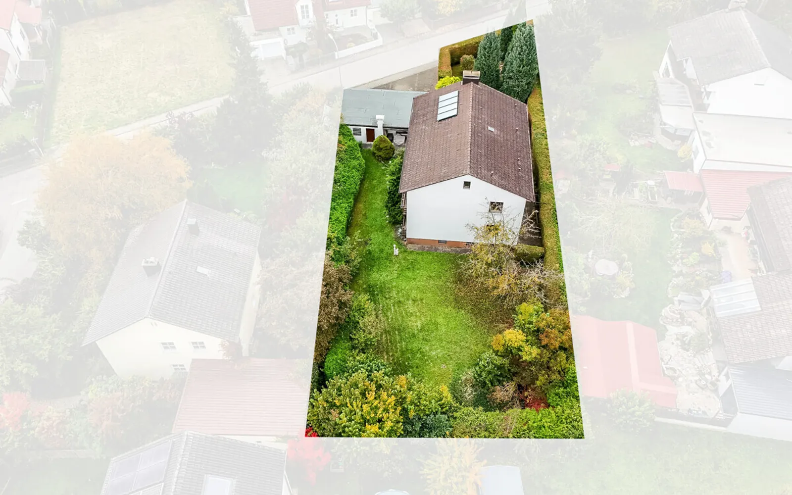 Doppelhaus oder Einfamilienhaus? 614 m² großes Baugrundstück mit Altbestand in Spitalhof! - Bild 3