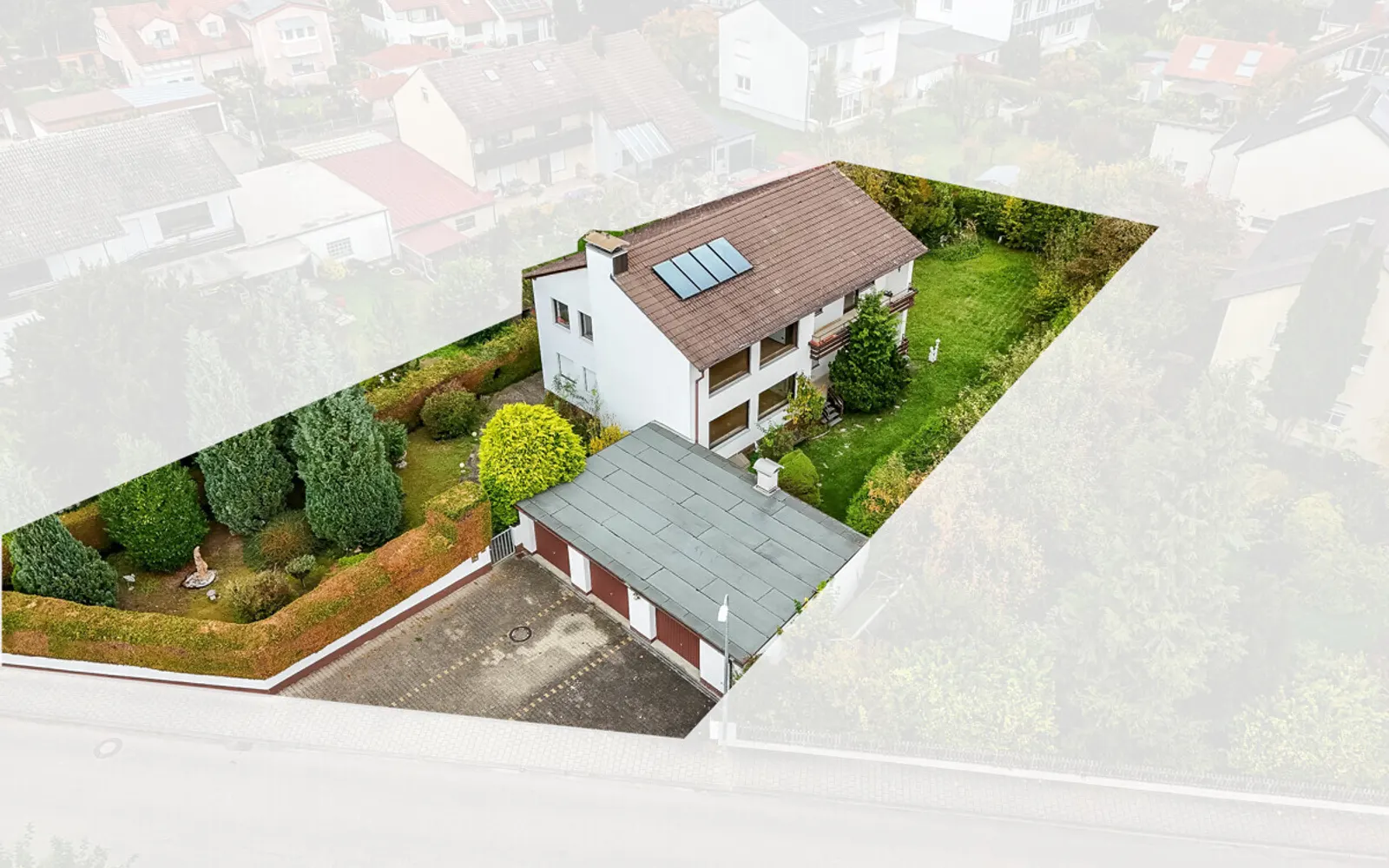 Doppelhaus oder Einfamilienhaus? 559 m² großes Baugrundstück mit Altbestand in Spitalhof! - Bild 3