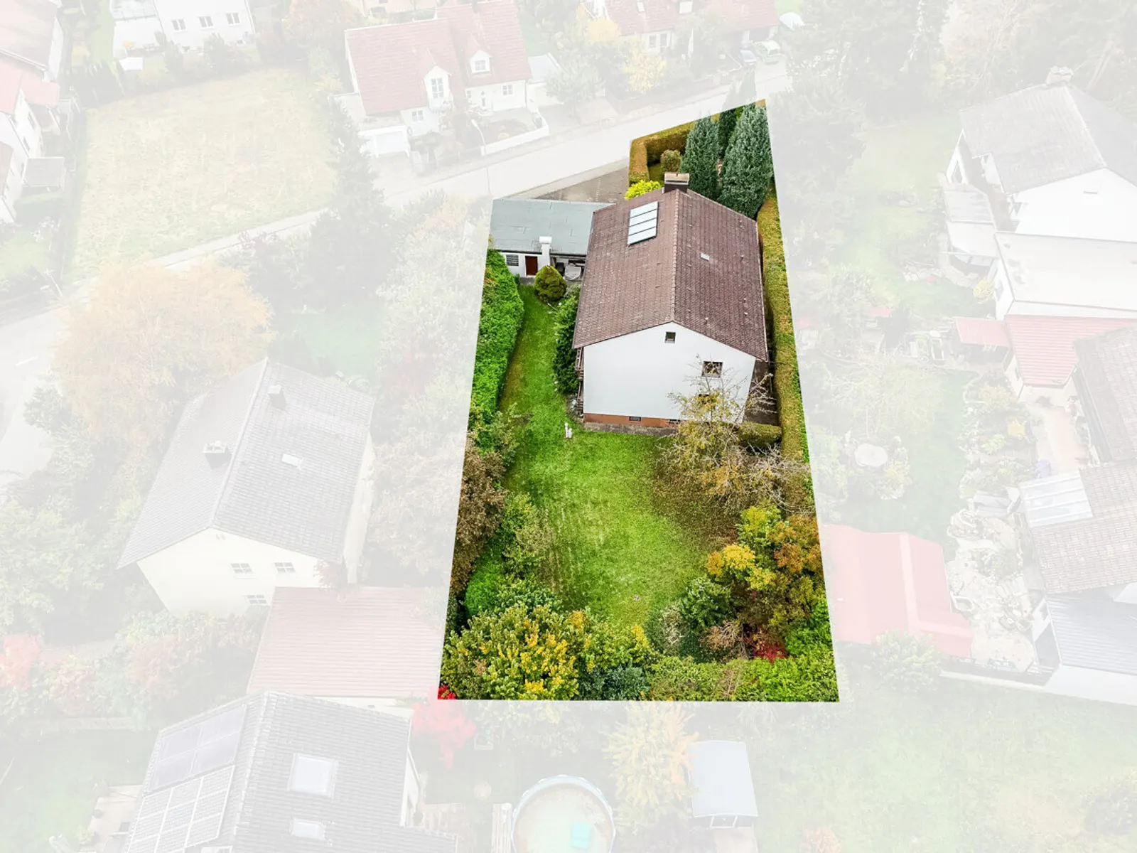 Doppelhaus oder Einfamilienhaus? 614 m² großes Baugrundstück mit Altbestand in Spitalhof! - Bild 3