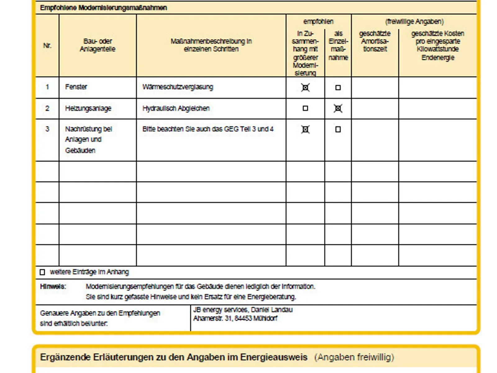 Modernes Büro mit Einbauküche und Balkon - Bild 11