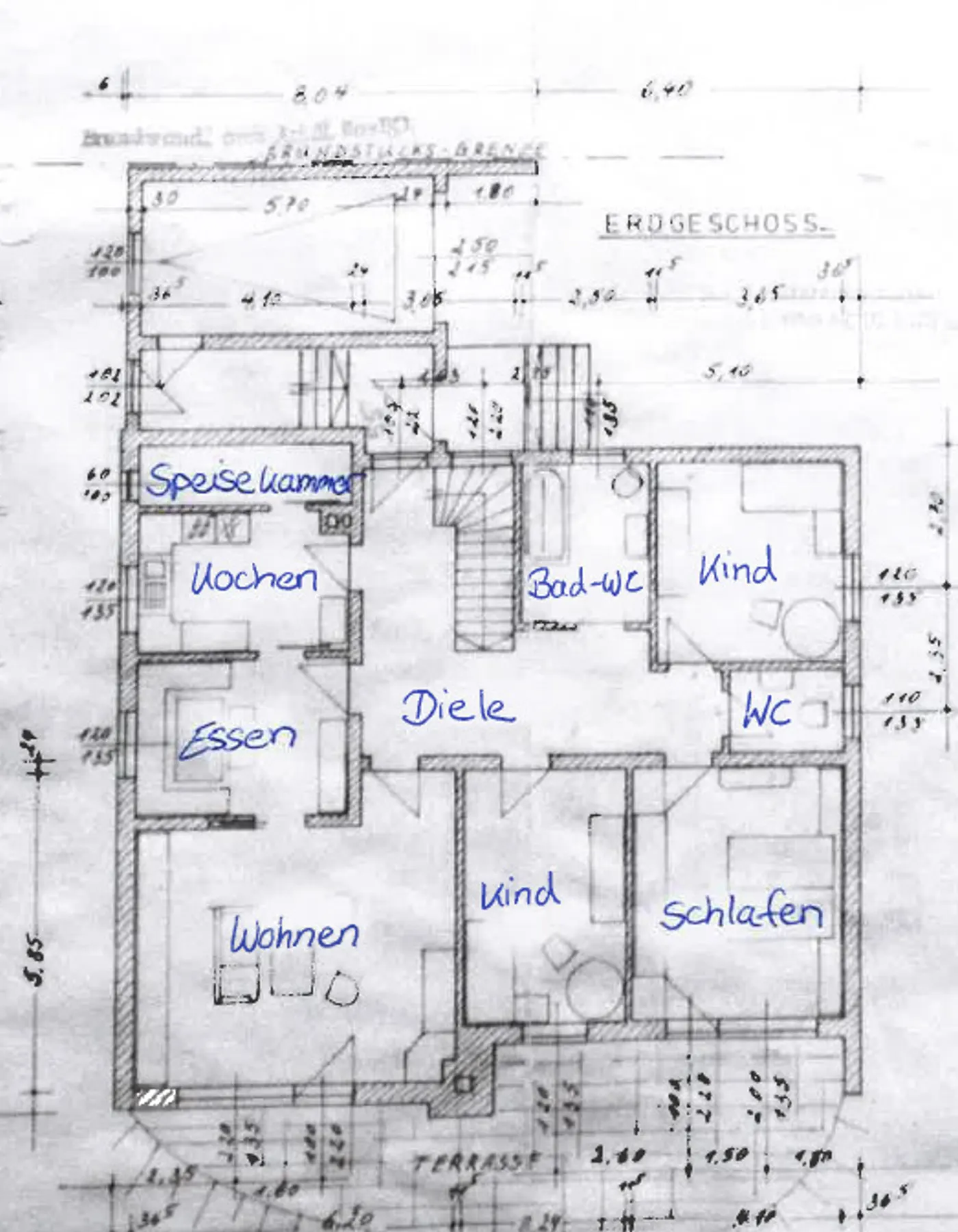 Grundriss Erdgeschoss