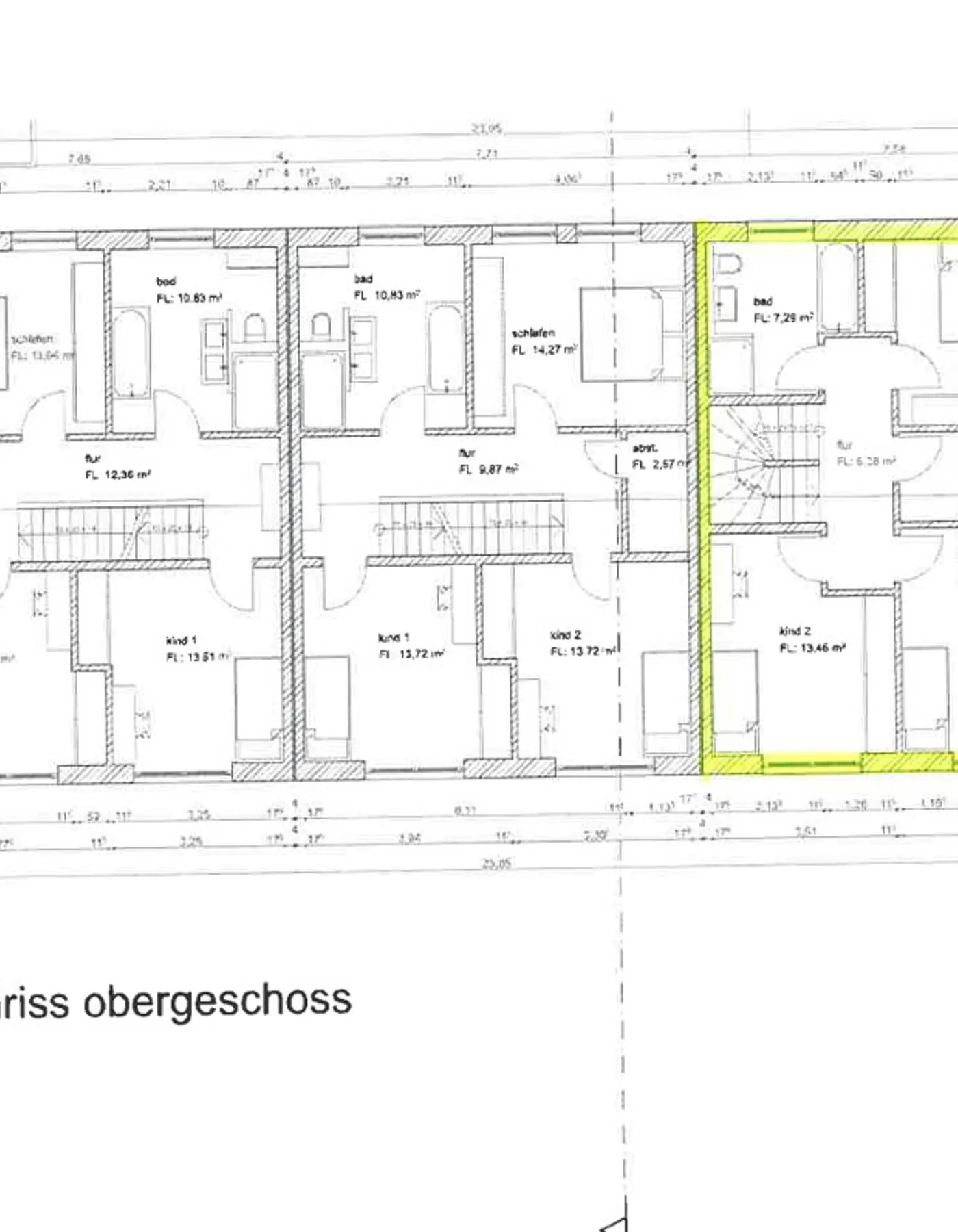 Grundriss Obergeschoss