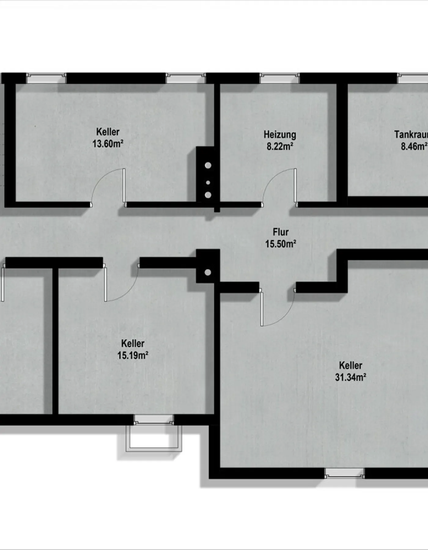 Grundriss Kellergeschoss