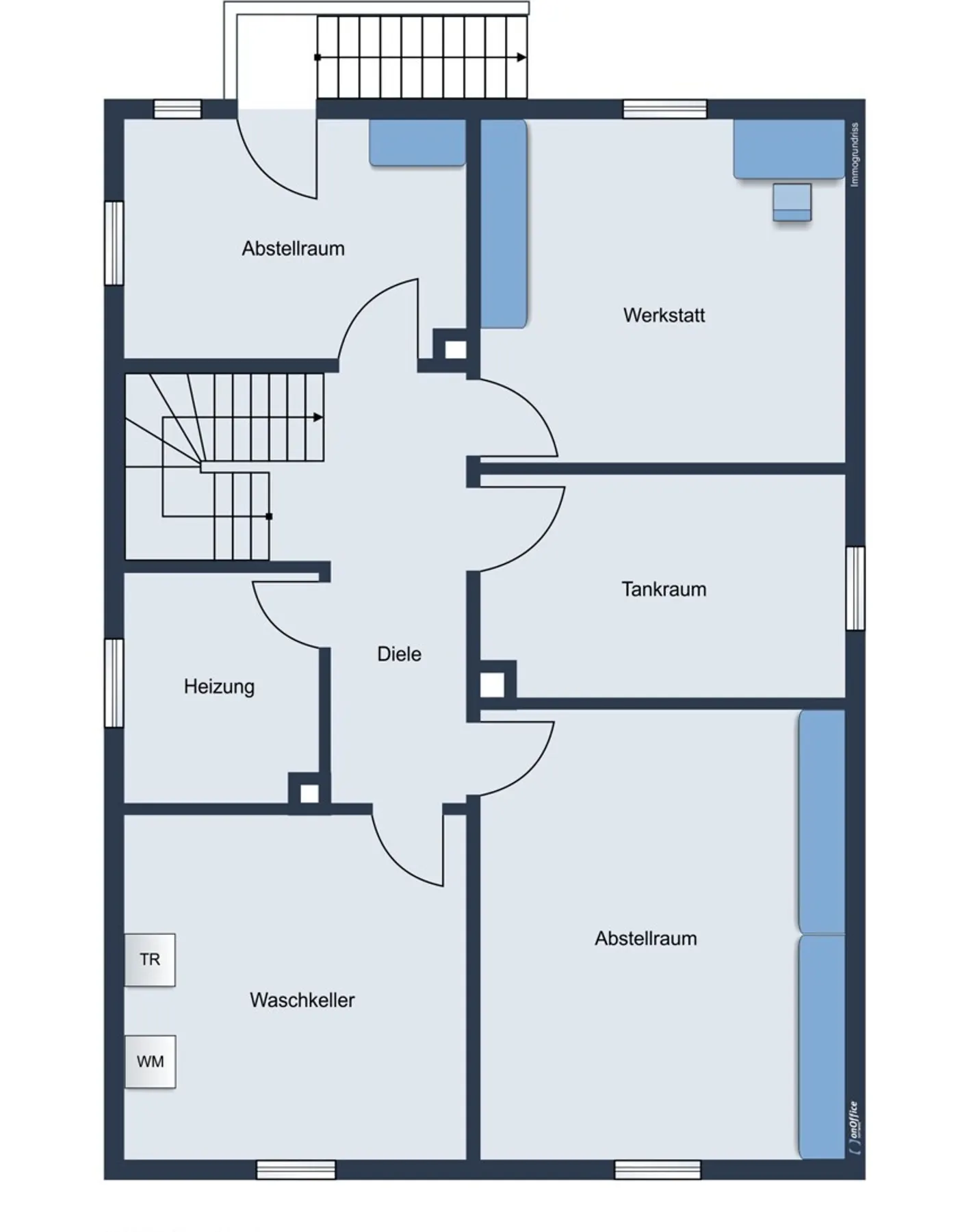 Grundriss Kellergeschoss