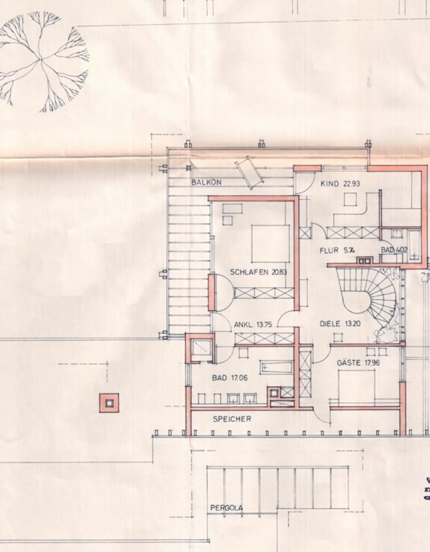 Grundriss 1. Obergeschoss