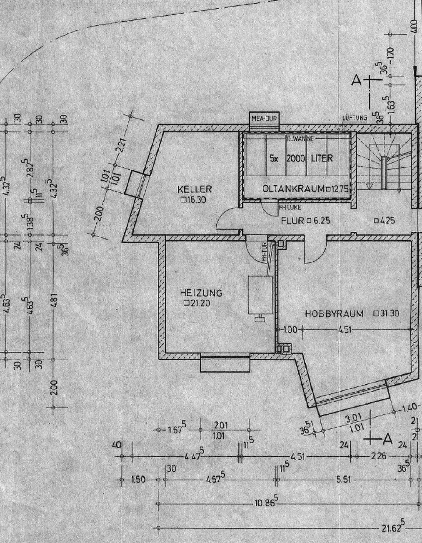 Grundriss KG 