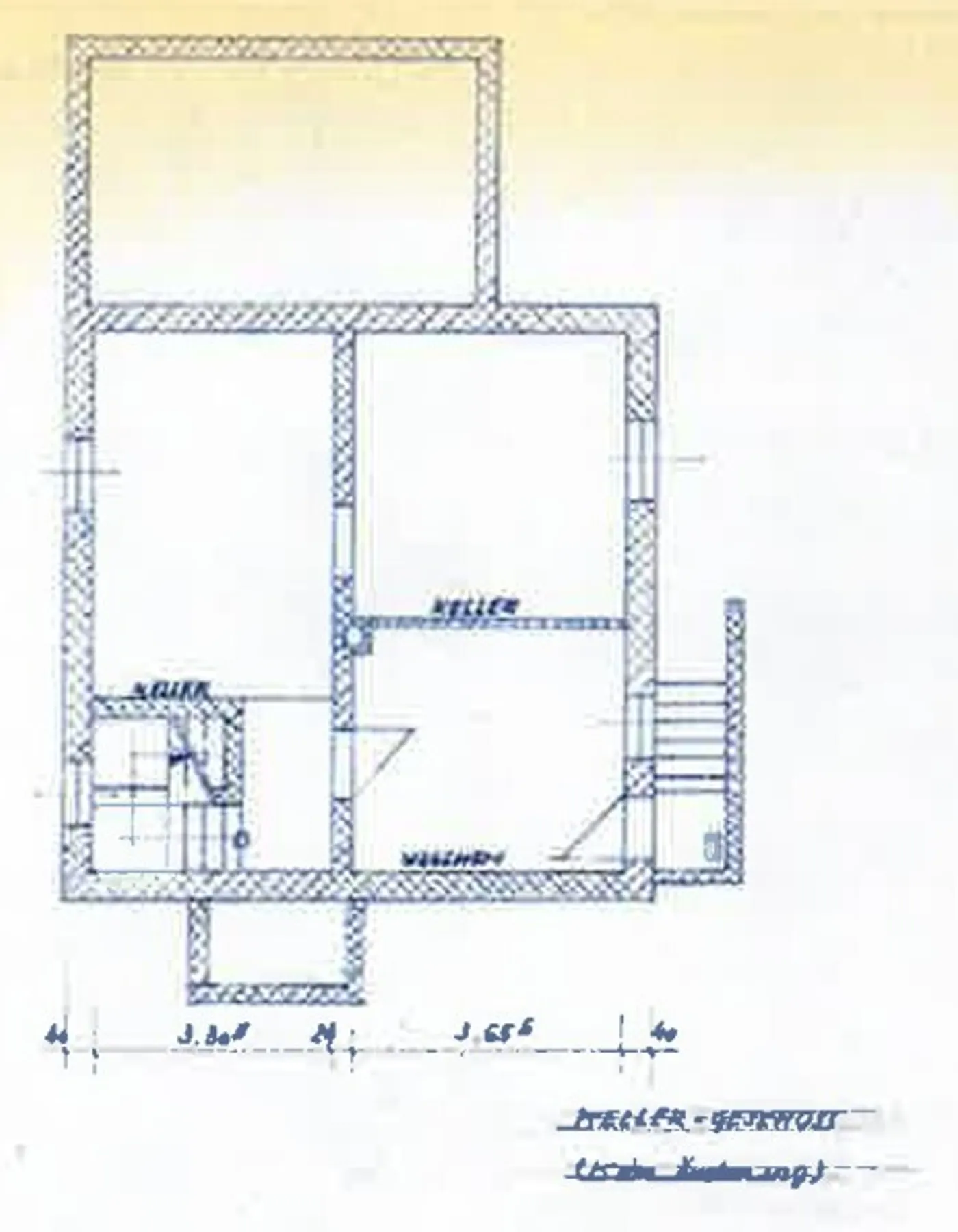 Grundriss UG