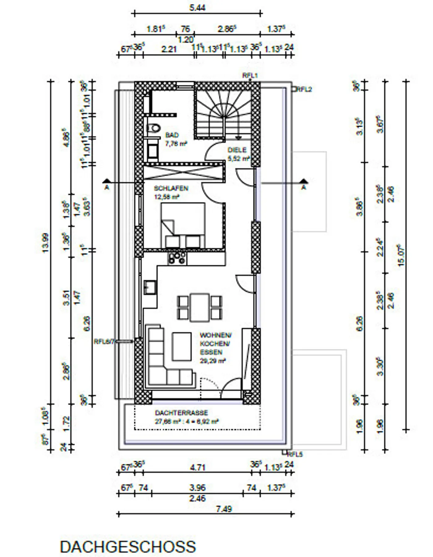 Grundriss DG