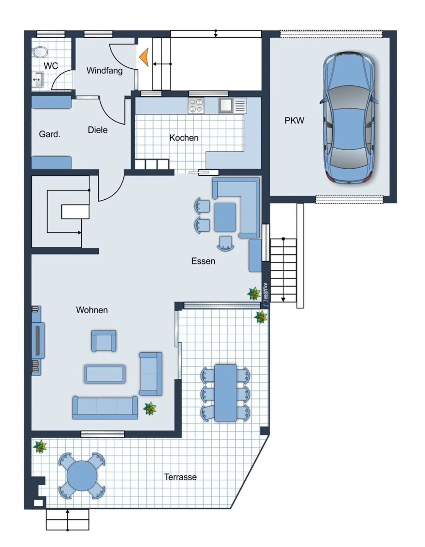 Grundriss EG