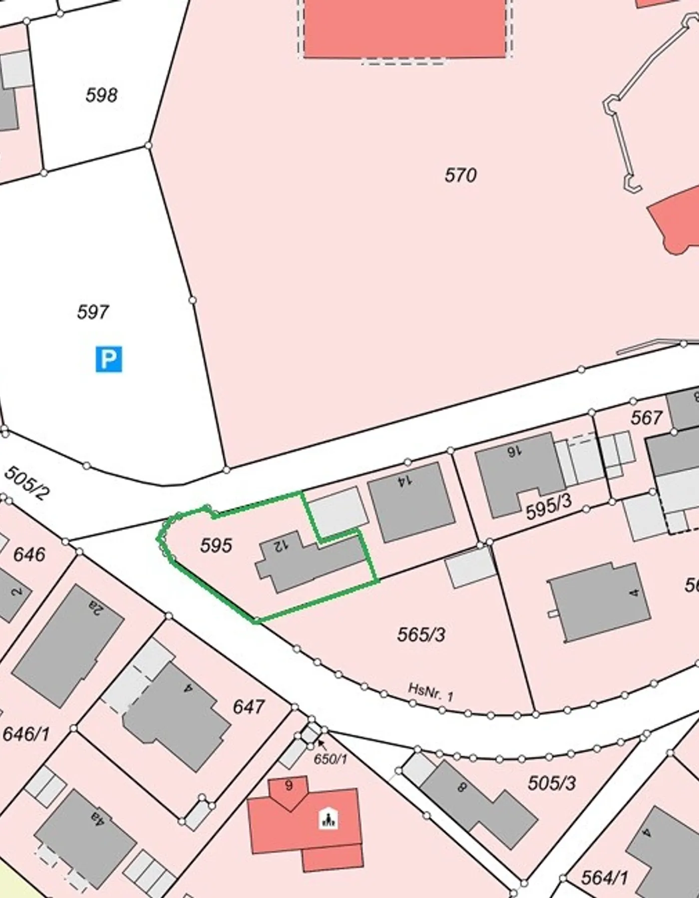 Lageplan 