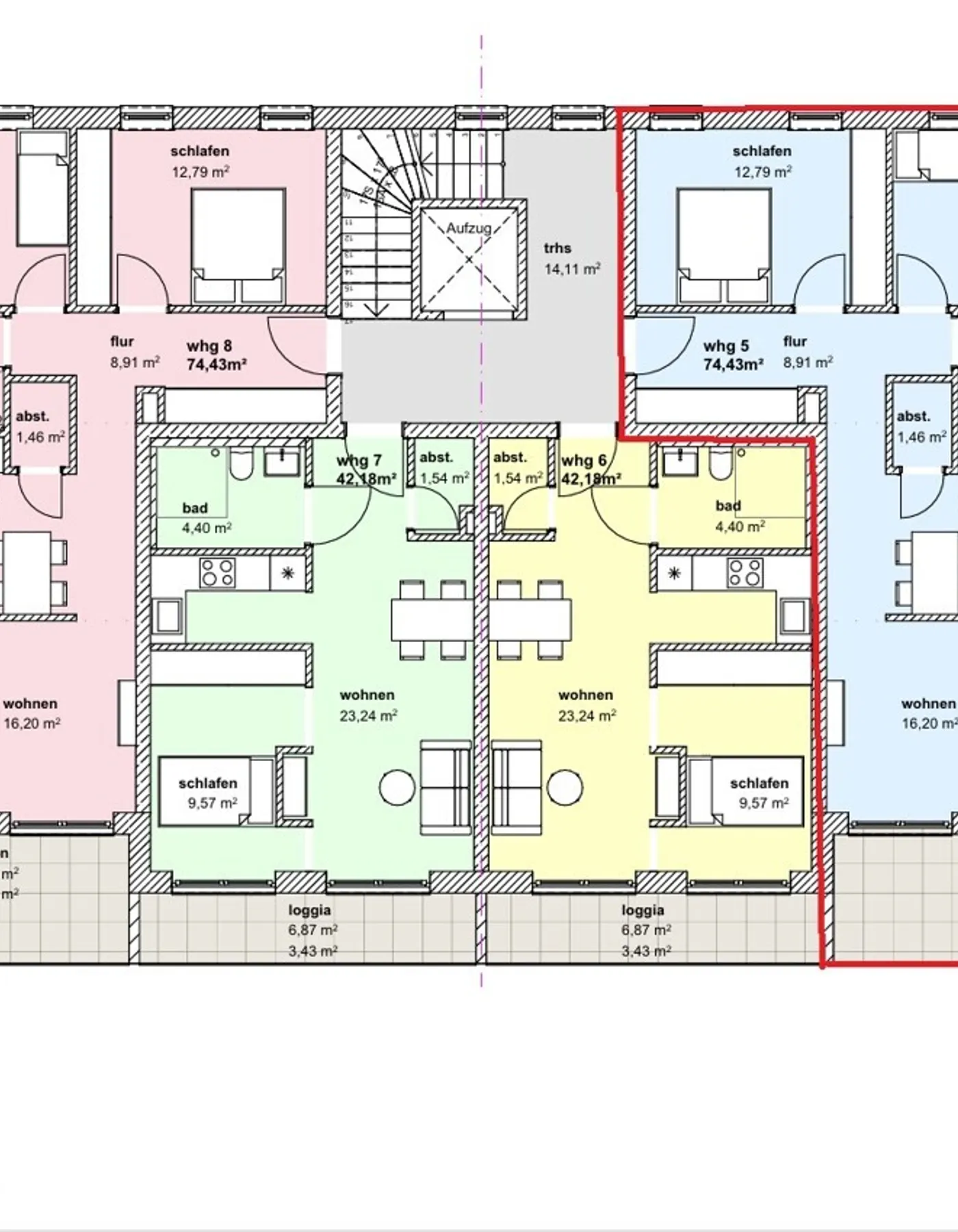 Grundriss OG, Whg 5