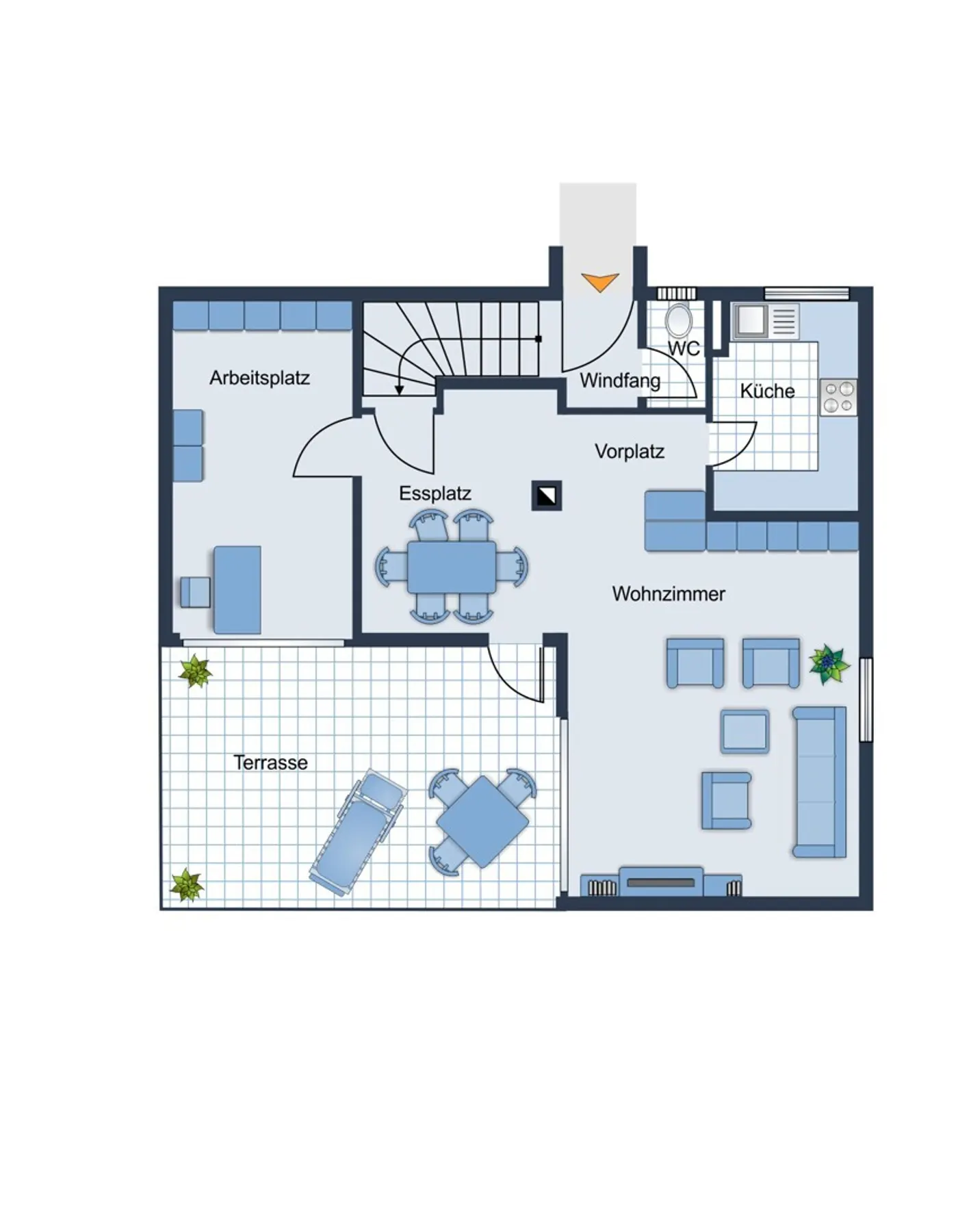 Grundriss Erdgeschoss