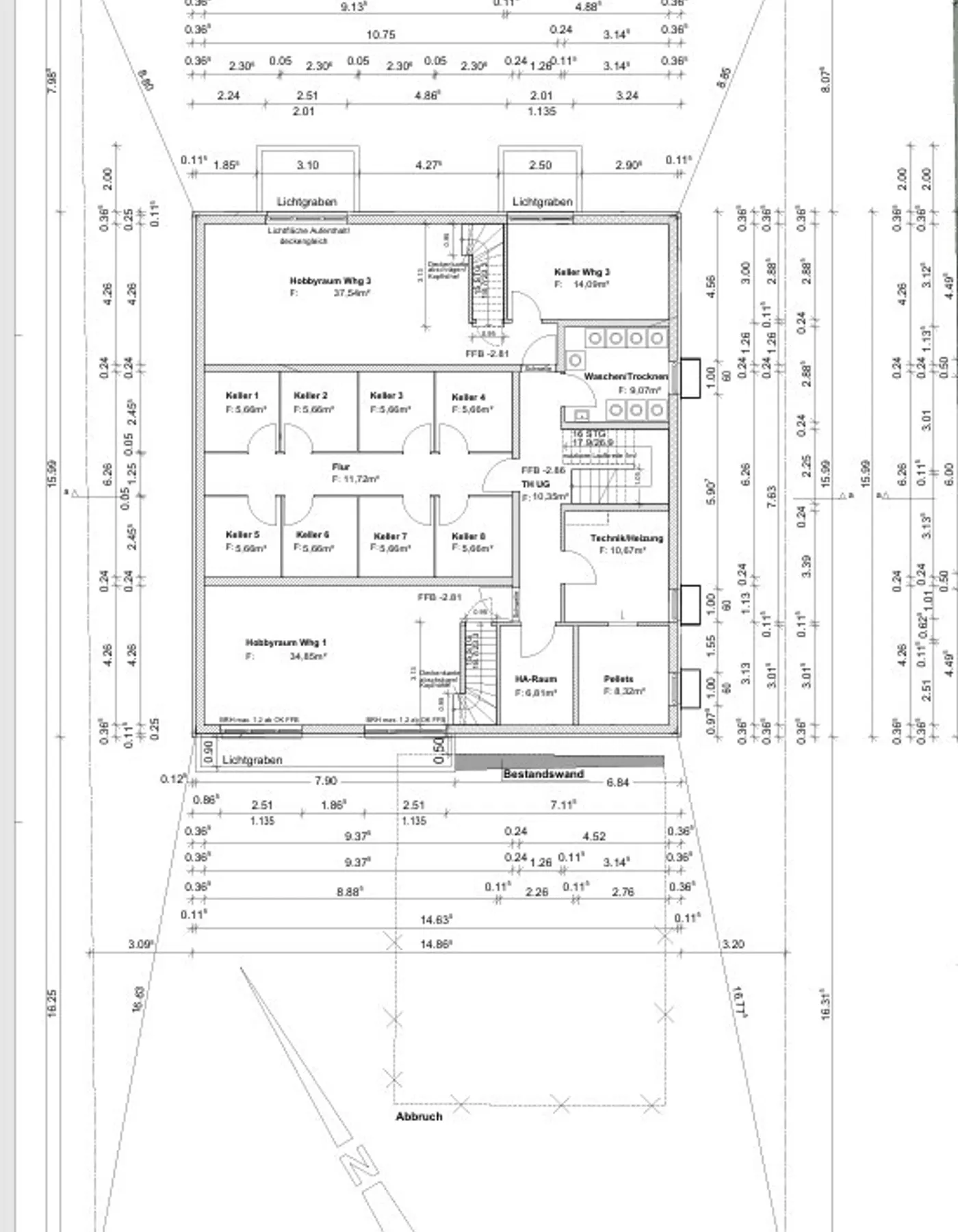 Grundriss UG