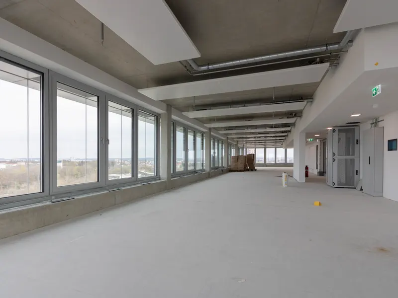 Neubau-Büroflächen im Donau Tower