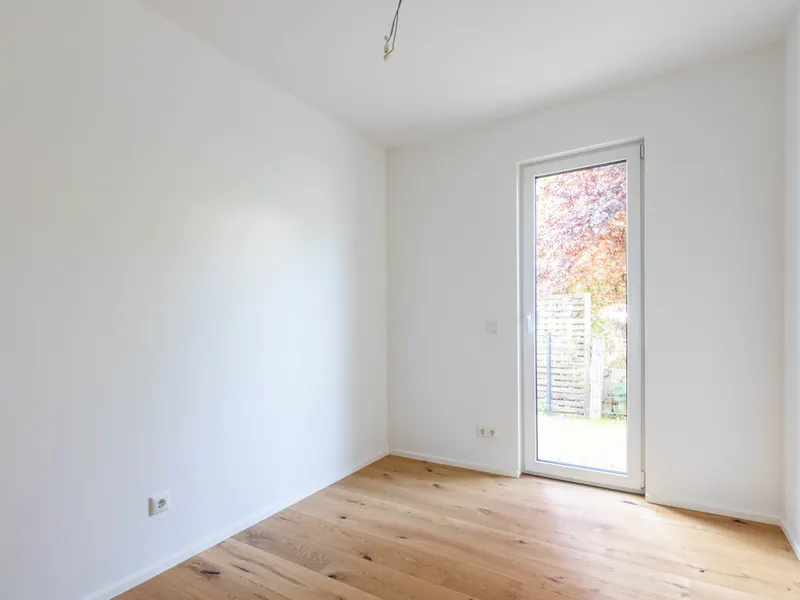 Sofort bezugsfreier Neubau: 3-Zimmer-Gartenwohnung
