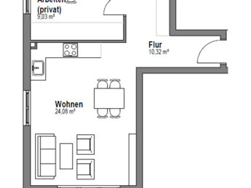 Sofort bezugsfreier Neubau: 3-Zimmer-Gartenwohnung