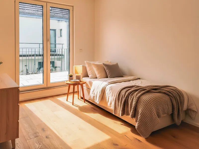 Sofort bezugsfreier Neubau: 3-Zimmer-Wohnung mit XXL-Balkon