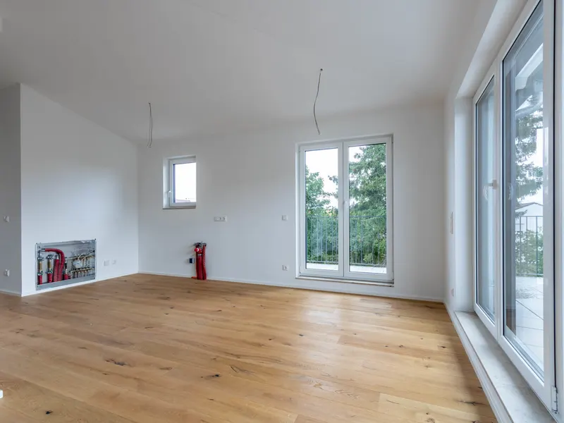 Sofort bezugsfreier Neubau: 2-Zimmer-Wohnung mit Balkon