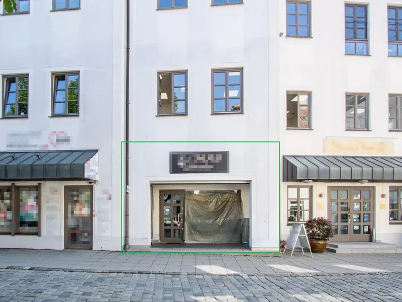 Attraktive Ladenfläche mit ebenso attraktiver Bruttorendite - im Herzen Ingolstadts!