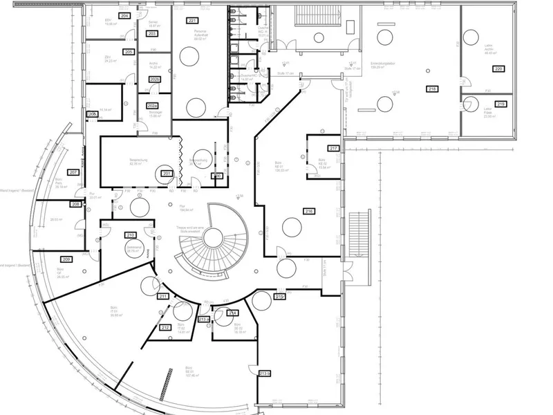 Repräsentatives Geschäftshaus - Bürogebäude mit Werkstatt