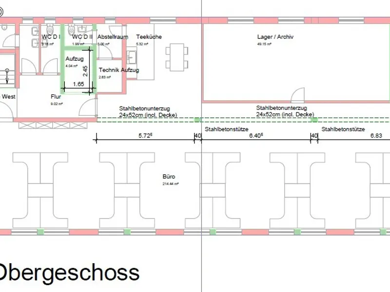 Gepflegtes Geschäftshaus mit Halle in Gaimersheim