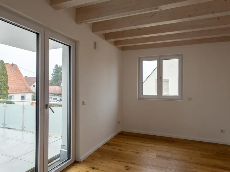 Hochwertige Neubauwohnung mit großer Terrasse im 1. Obergeschoss mit Aufzug!