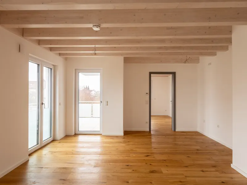 Hochwertige Neubauwohnung mit großer Terrasse im 1. Obergeschoss mit Aufzug!