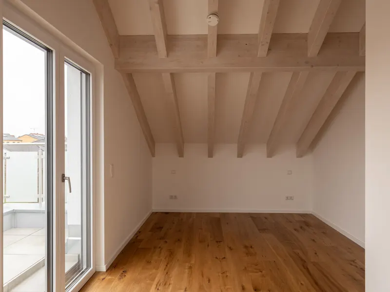 Gemütliche Neubau-Dachgeschosswohnung mit Dachterrasse in ruhiger Lage von Gaimersheim!