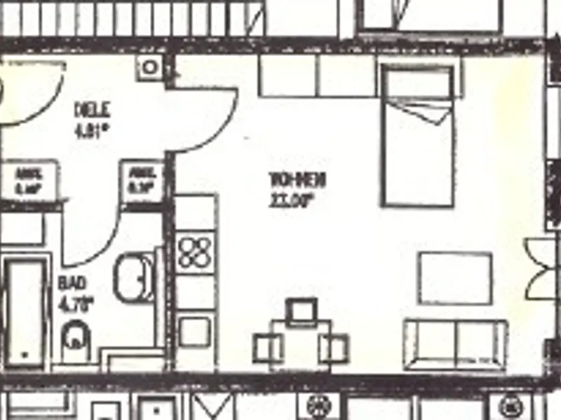 Zentrale 1-Zimmer-Wohnung in Ingolstadt-Süd
