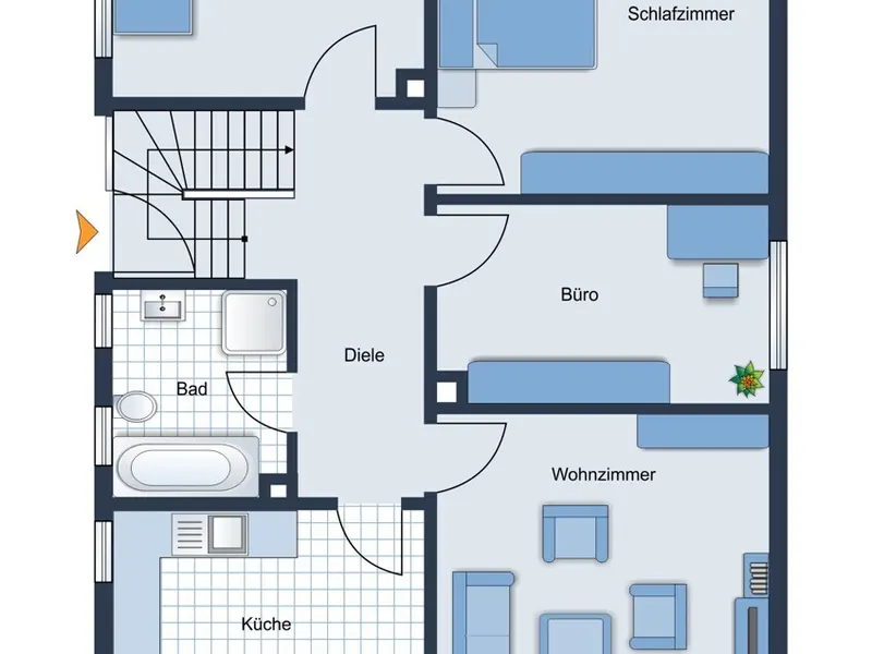 Familienfreundliches Eigenheim mit schönem Garten in ruhiger Lage von Zuchering!