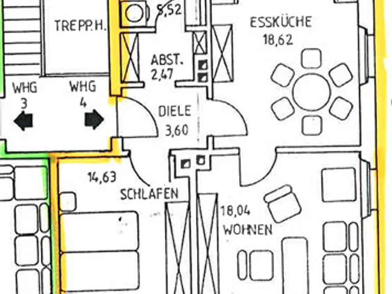 Gepflegte 2-Zimmer-Wohnung in guter Wohnlage