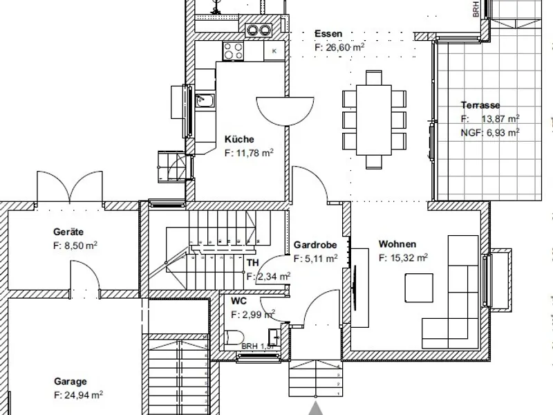 Modernes Einfamilienhaus mit integrierter Büroetage