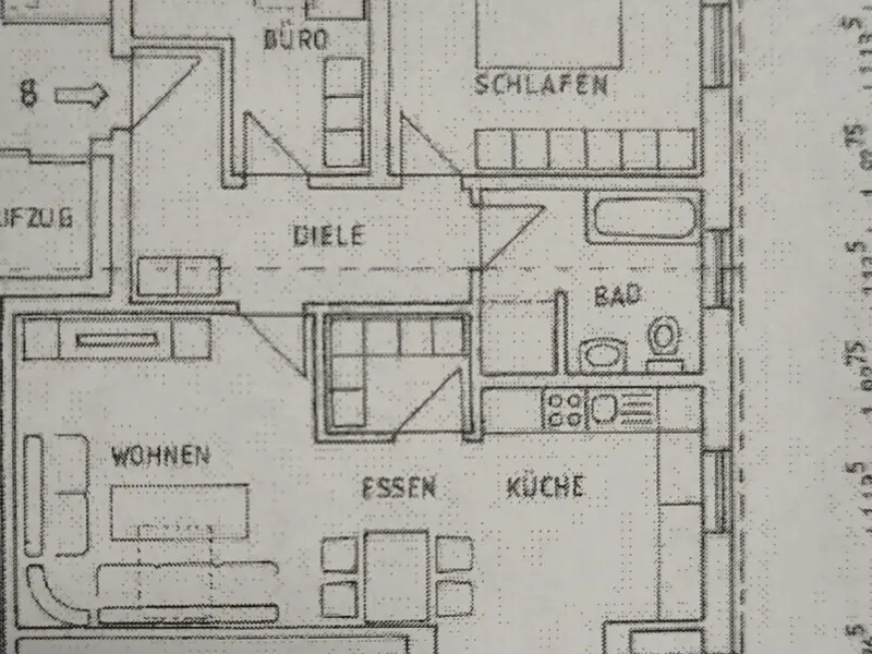 Stilvoller Neubau-Erstbezug mit 3 Zimmern und Balkon