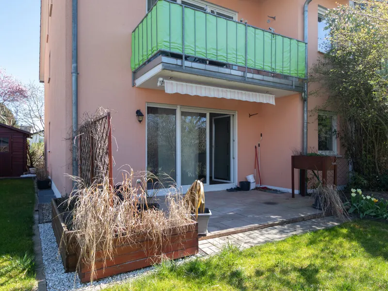 Schöne 2-Zimmer-Wohnung mit Garten