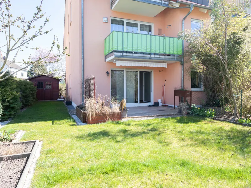 Schöne 2-Zimmer-Wohnung mit Garten