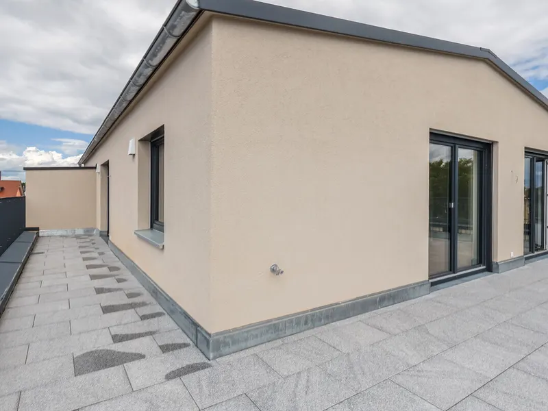2,5-Zimmer-Wohnung mit Dachterrasse im Neubau!