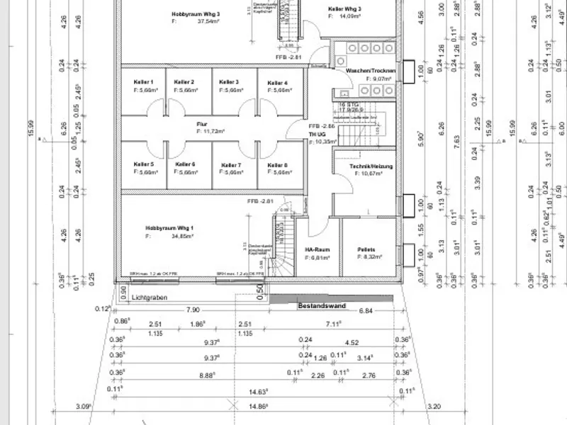 Moderne 3-Zimmer-Wohnung mit Souterrain – Erstbezug 2027