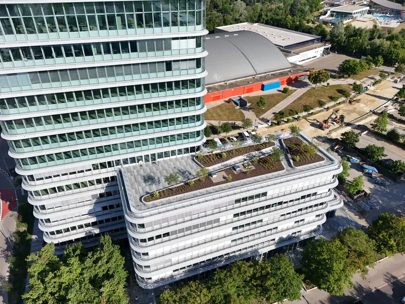 Neubau Büroflächen im Donau Tower