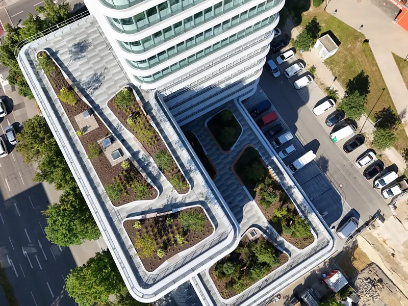 Neubau Büroflächen im Donau Tower