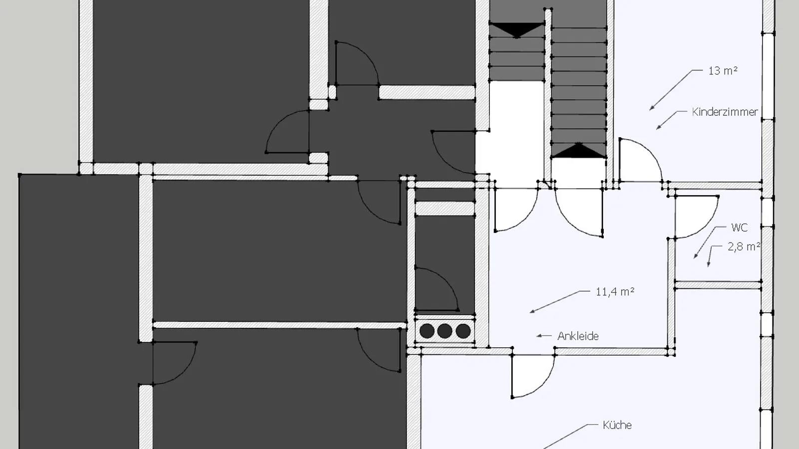 Solides Zweifamilienhaus mit viel Wohnfläche in ruhiger Lage von Stammham-Westerhofen - Bild 28