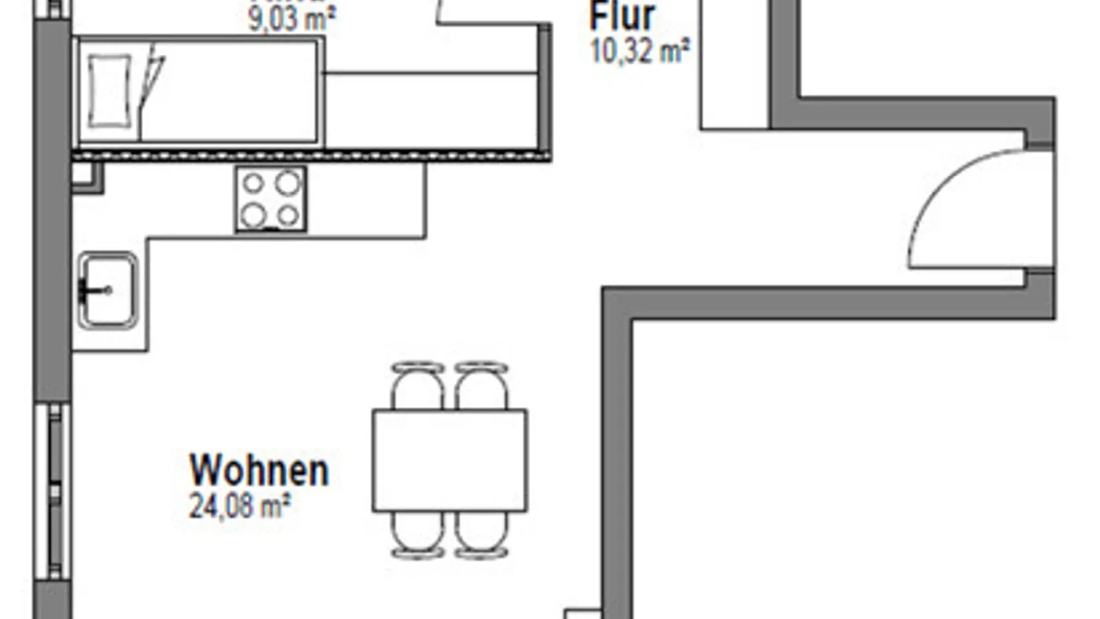 Sofort bezugsfreier Neubau: 3-Zimmer-Wohnung mit Balkon - Bild 13