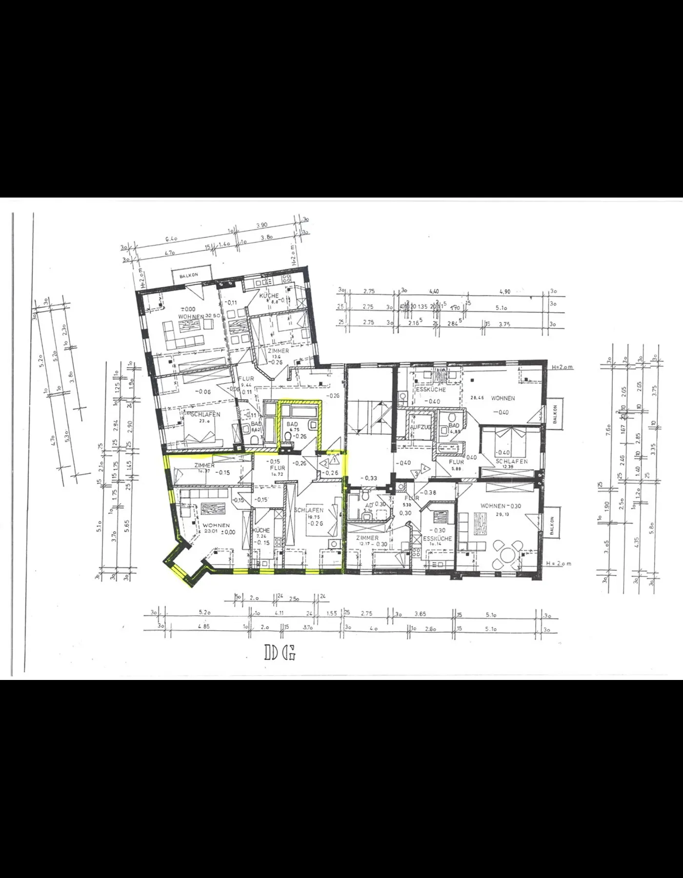 Grundriss Wohnung