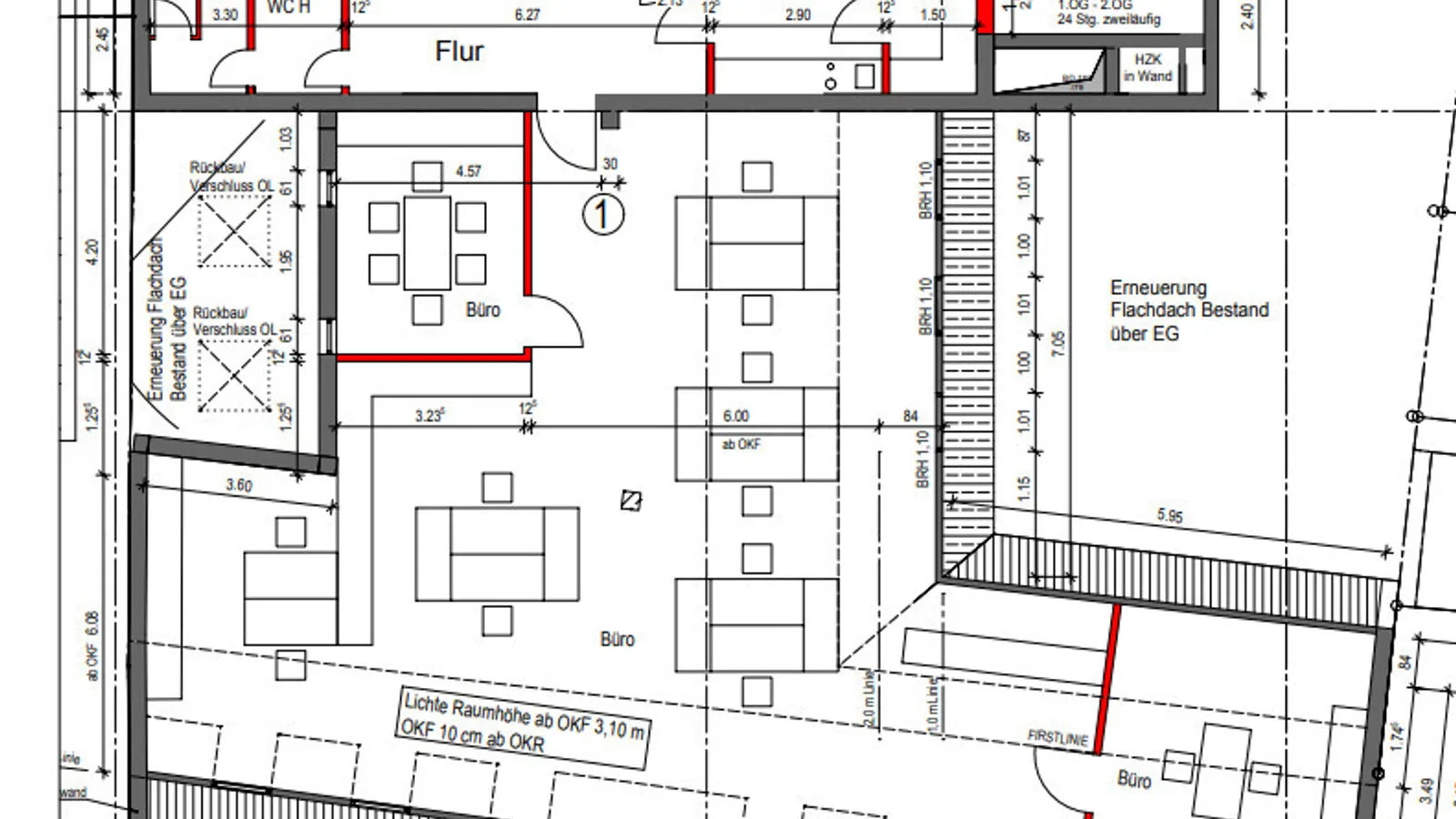 Attraktive Bürofläche mit Aufzug in der Innenstadt - Bild 7