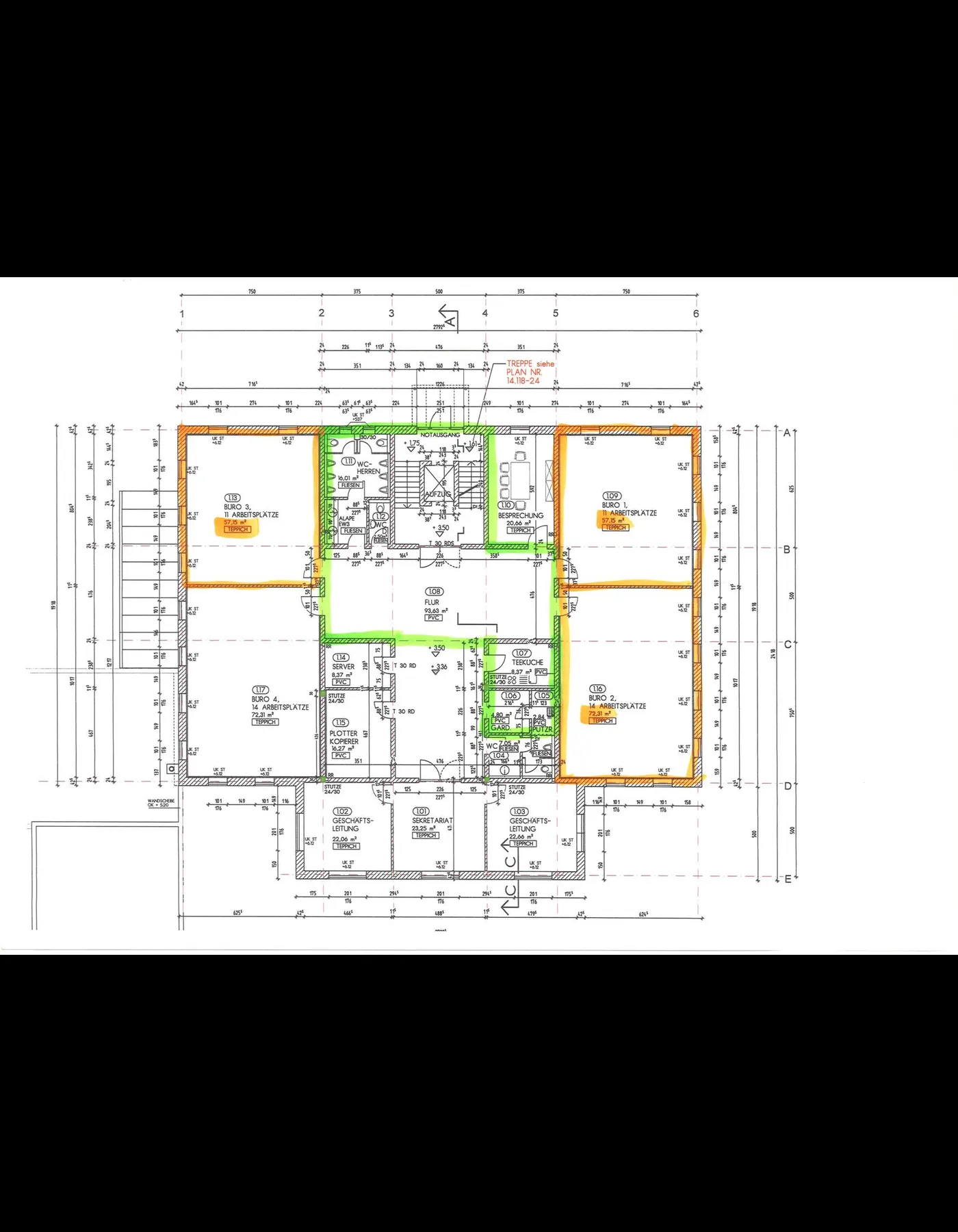 Grundriss 1. Obergeschoss