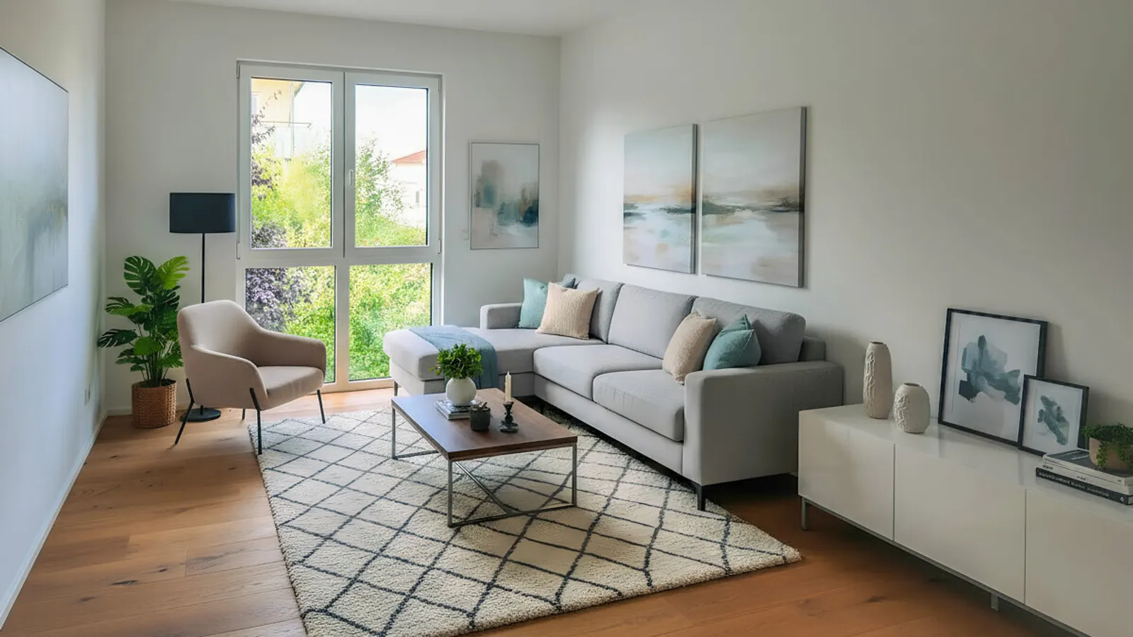 Sofort bezugsfreier Neubau: 3-Zimmer-Wohnung mit Balkon - Bild 7