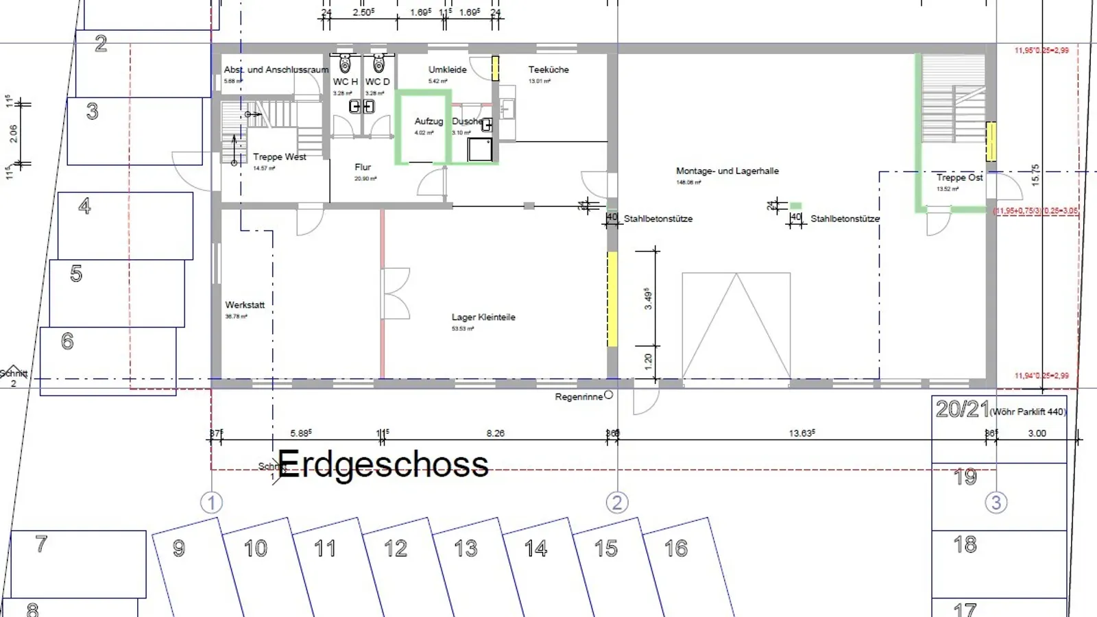 Gepflegtes Geschäftshaus mit Halle in Gaimersheim - Bild 20