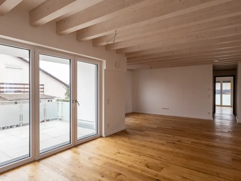 Großzügige Neubauwohnung im Obergeschoss mit großer Terrasse in Gaimersheim!