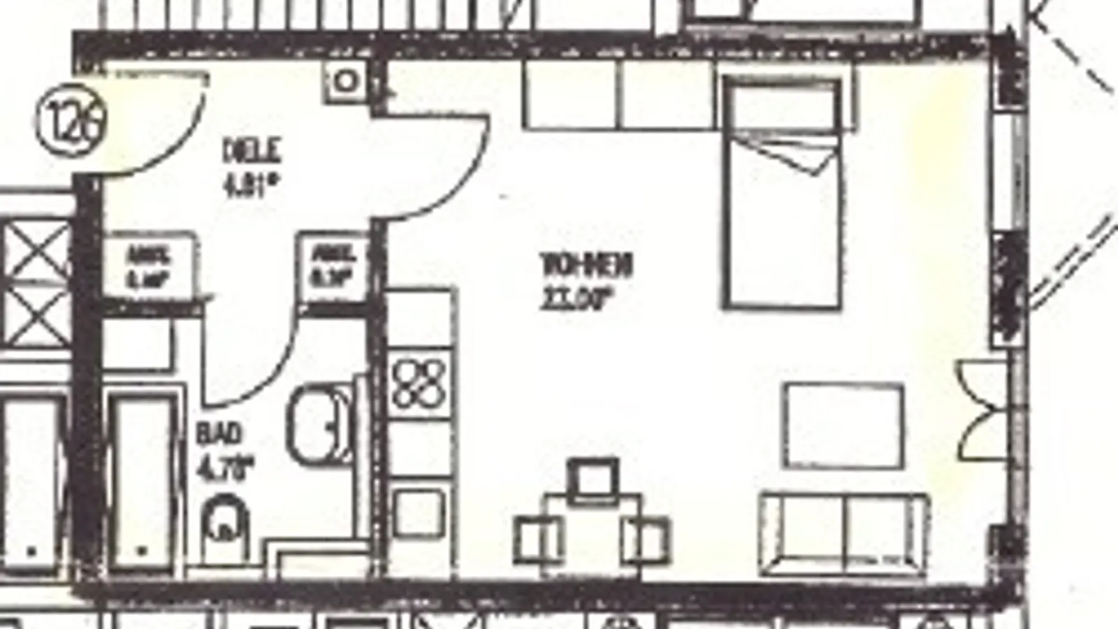 Zentrale 1-Zimmer-Wohnung in Ingolstadt-Süd - Bild 5