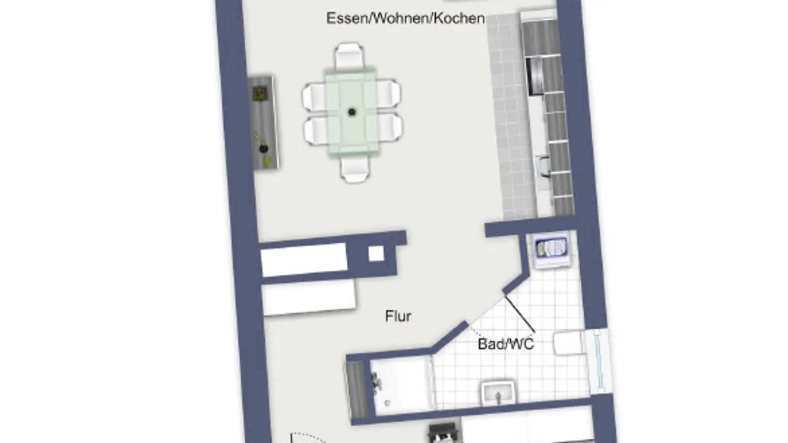 Charmante 2-Zimmer-Wohnung in der Innenstadt - Bild 6