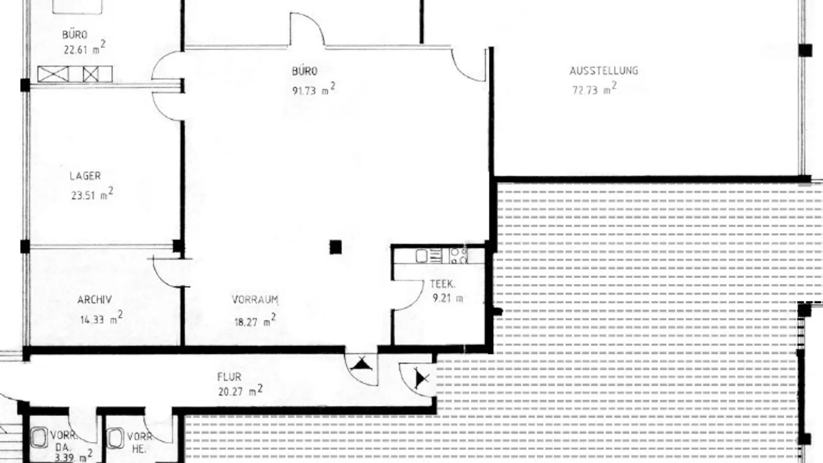 Helle Büroräume mit guter Anbindung an die A9 - Bild 7